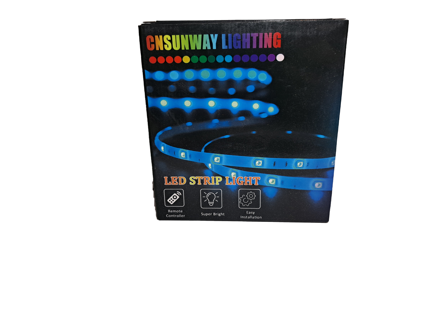 CNSUNWAY LIGHTING - LED Strip Light, RGB, 5M, Fernbedienung