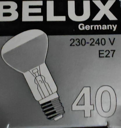 BELUX R63 Reflektorlampe 40W E27 230-240V Glühbirne Reflektor Glühlampe HA34