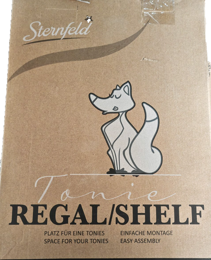 Sternfeld Tonie Regal Holz – Rosa 43x28 cm Wandregal Kinder