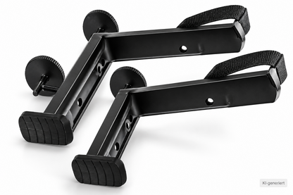 LECHUZA BALCONERA Balkonkastenhalter 2er Set Schwarz bis 25kg Geländer D10