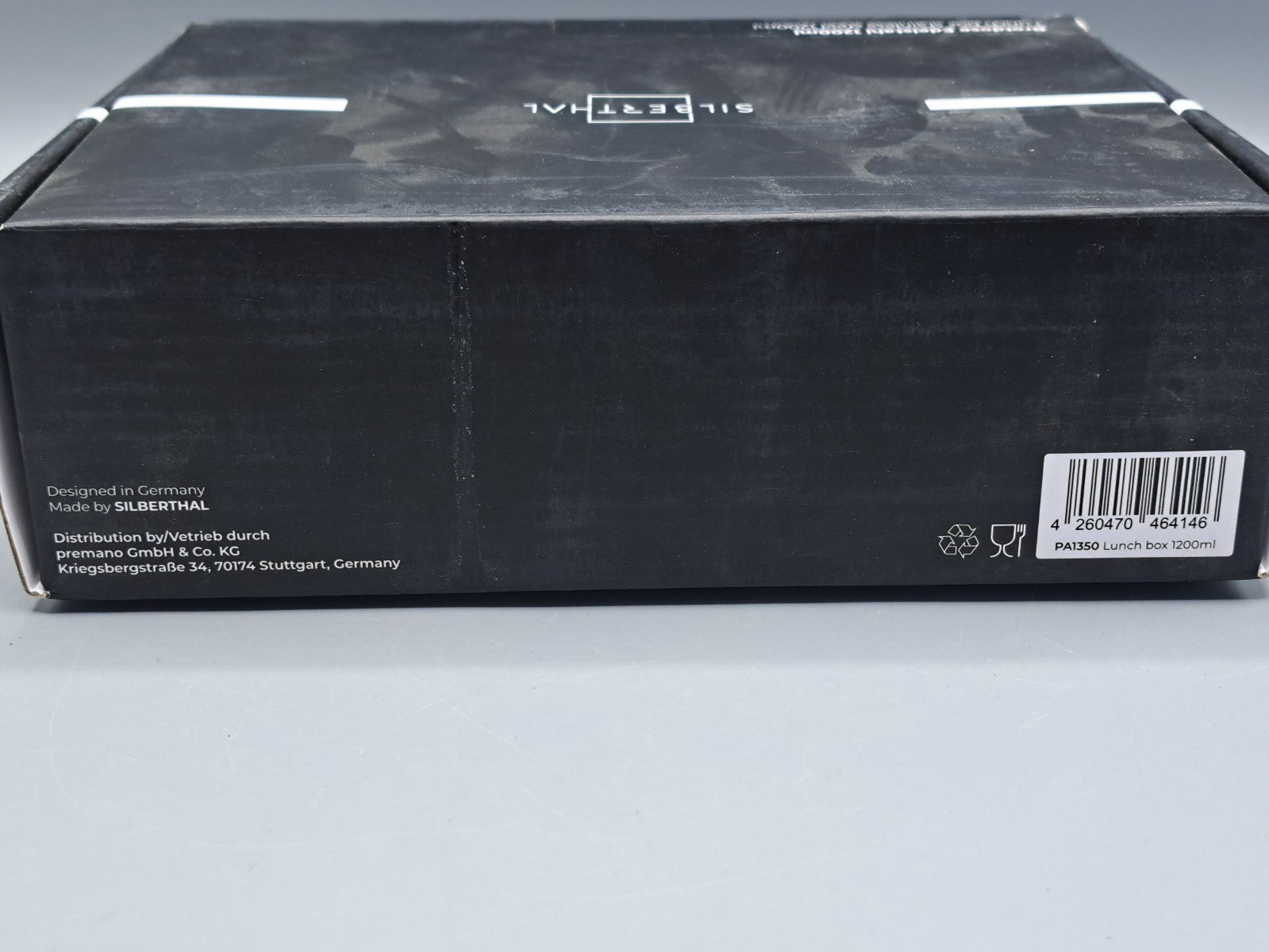 Brotdose Edelstahl Behälter SILBERTHAL Auslaufsicher Lunchbox plastikfrei 1200ml