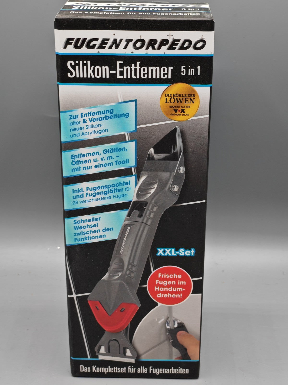 Fugentorpedo Silikon Entferner 5 in 1