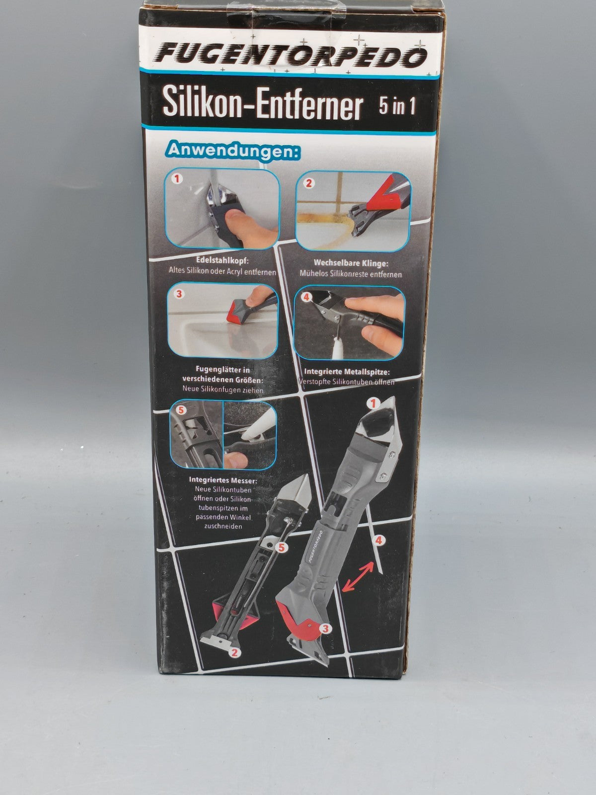 Fugentorpedo Silikon Entferner 5 in 1