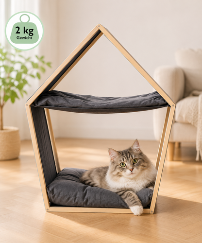 Nemmy Katzenlounge Katzenhöhle Hängematte Katzenbett Katzenhaus Indoor