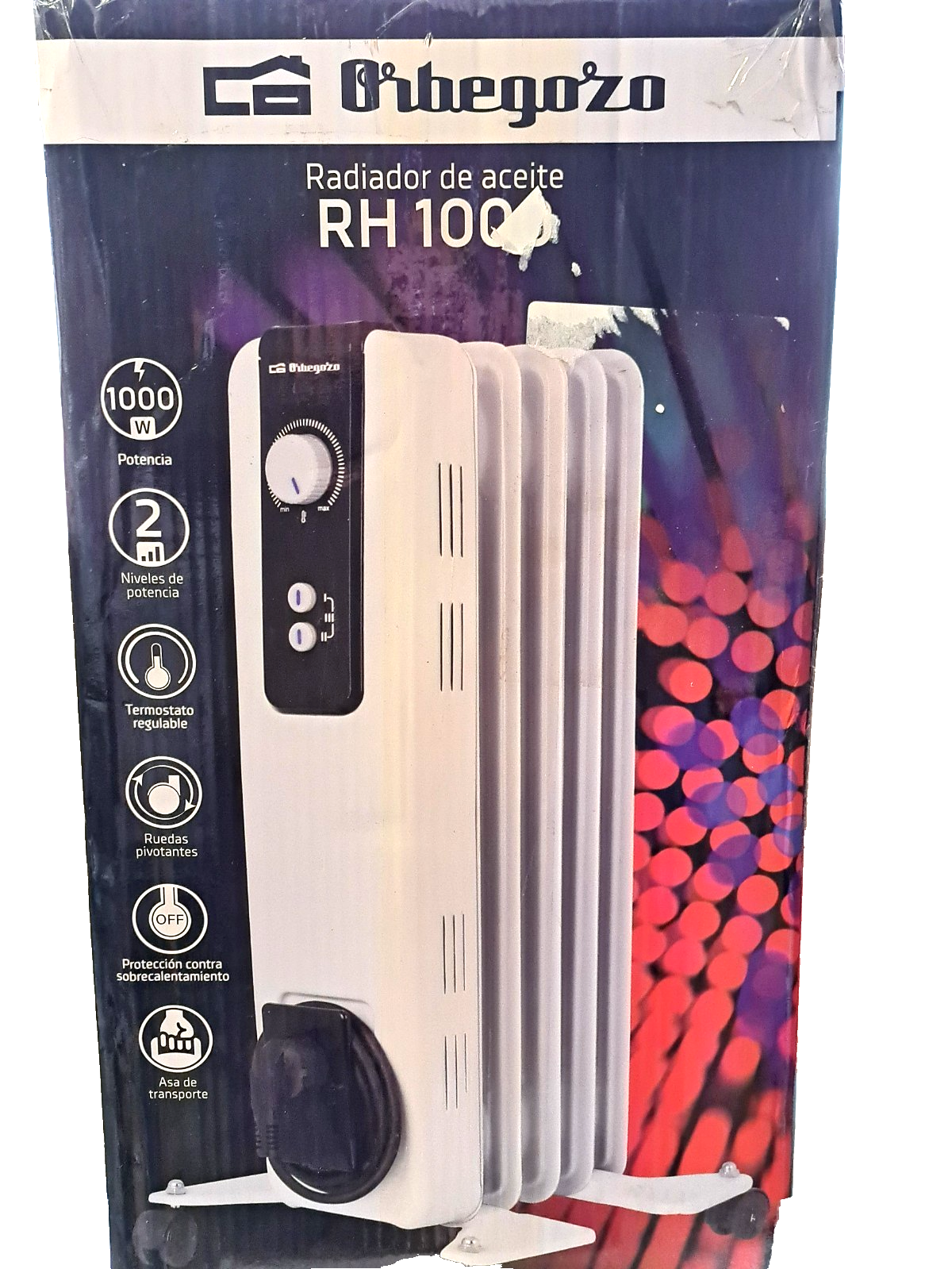 Orbegozo Radiator RH1000, 1000W, Mobiles Heizgerät