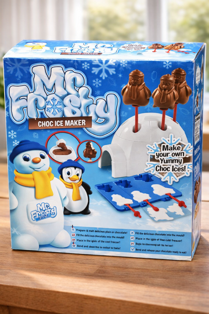 Mr Frosty Choc Ice Maker Schoko Eis Set Kinder Eismacher MRB00111 ab 5 Jahre D6