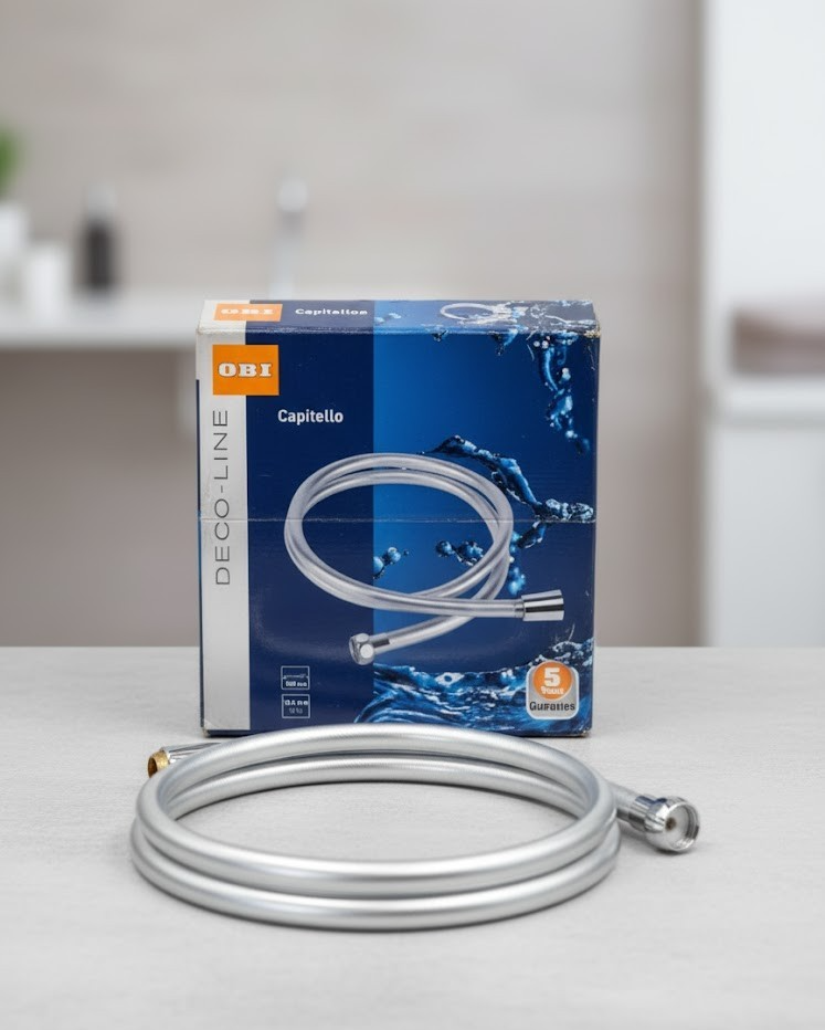 OBI Deco-Line Capitello Niederdruck Badeofenschlauch Armatur Schlauch