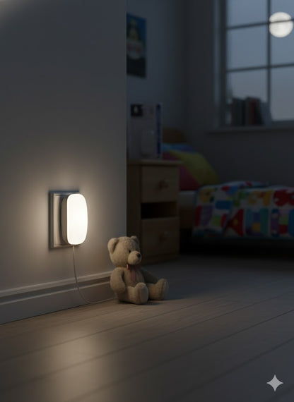 Unitec LED-Nachtlicht mit Dämmerungssensor