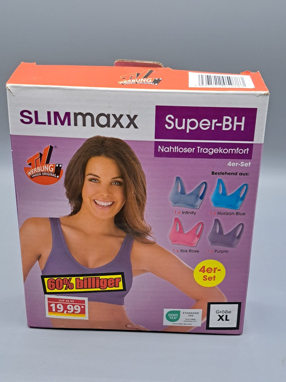 Slimmaxx Super-BH 4er Set – Nahtloser Komfort, Perfekte Passform, Bequem