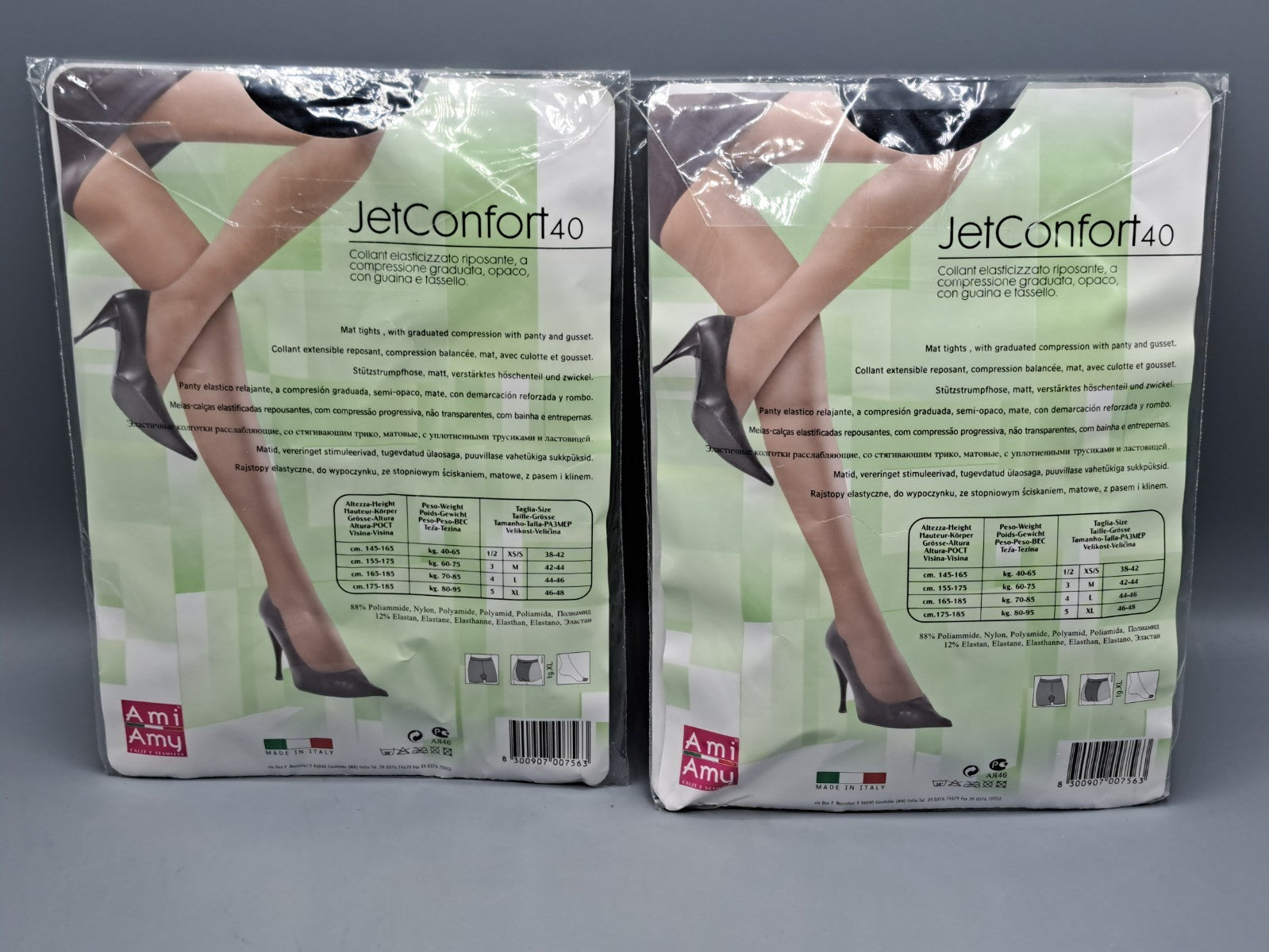 Ami Strumpfhosen Damen Größe 40, 2 Stück