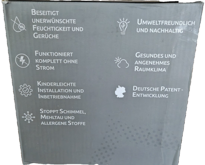 BonAura AirOne Max Luftentfeuchter 33m² inkl. 980g Granulat ohne Strom HA28