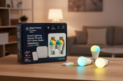 LIVARNO Smart Home Starter Kit – Gateway + 3x LED Leuchtmittel Zigbee