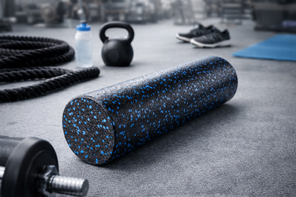 Faszienrolle Massagerolle Fitnessrolle hochdicht - 61 cm Amazon Basics
