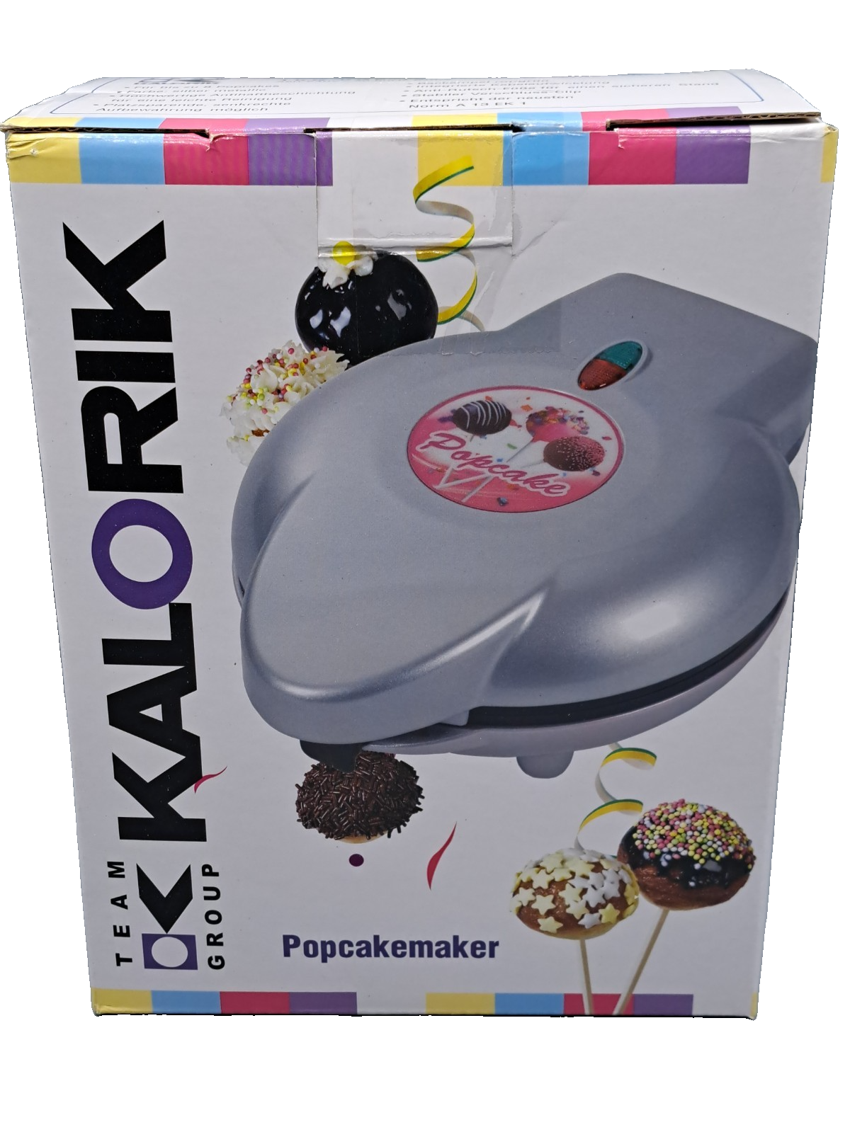 Kalorik TKG POP 1002 Popcakemaker Cake Pop Maker 640W Backgerät D10
