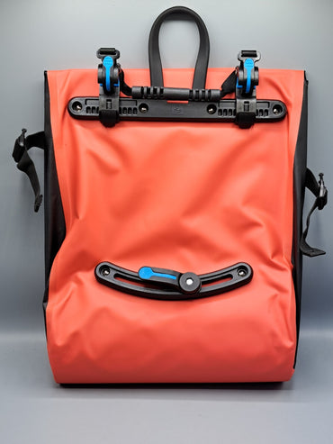 Forrider Fahrradtasche, Gepäckträger Orange
