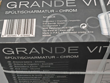 Eisl Grande Vita Classic Waschtischarmatur Chrom Badezimmer Armatur Waschbecken