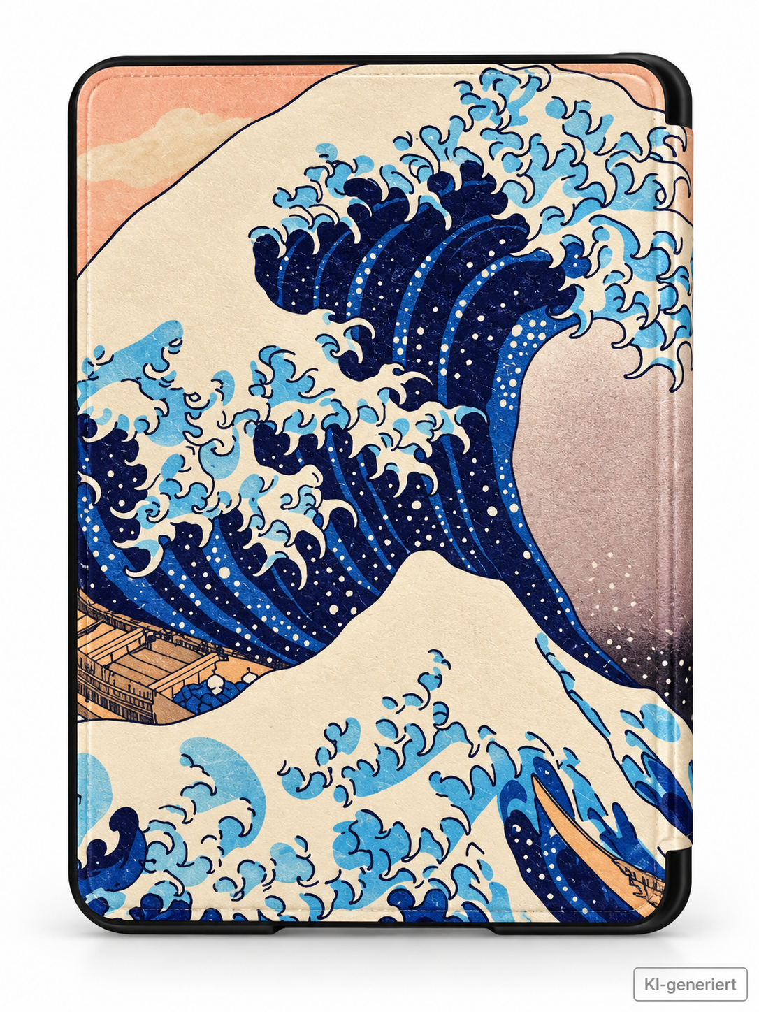 Kindle Paperwhite 4 Hülle 10. Gen 6 Zoll Große Welle Kanagawa Case Cover A9