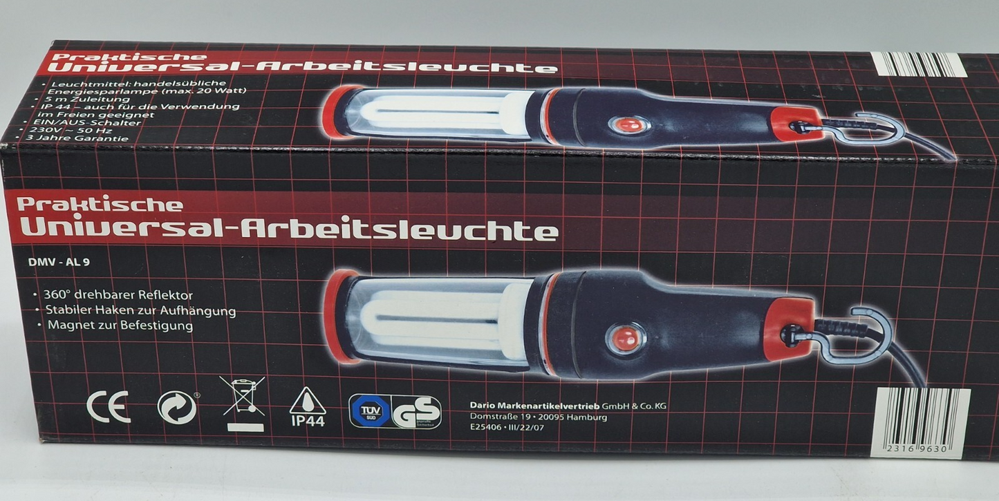 DMV-AL9 Universal LED Arbeitsleuchte – Praktische Werkstattlampe