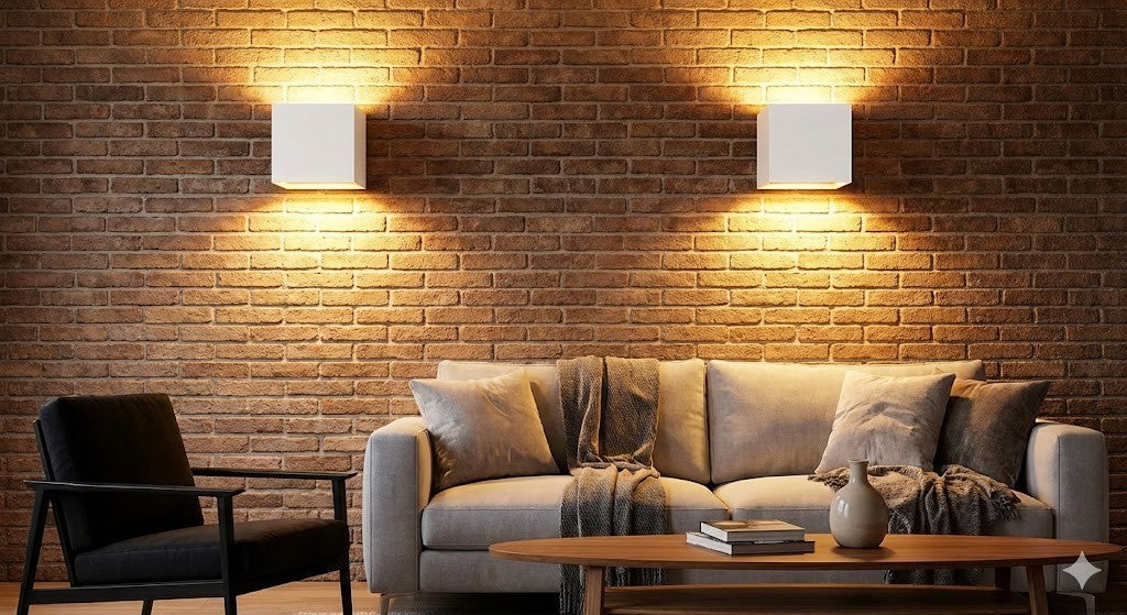 Sobrovo LED Wandlampe 2er Set Wandleuchte Innenbeleuchtung