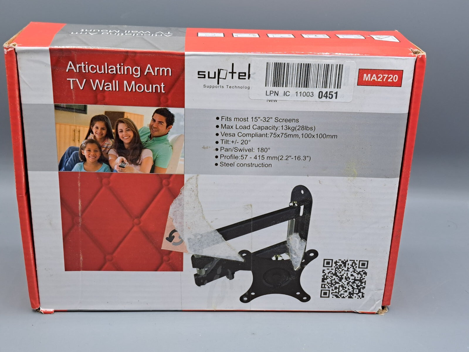 Suptek TV Wandhalterung MA2720, Fernseher