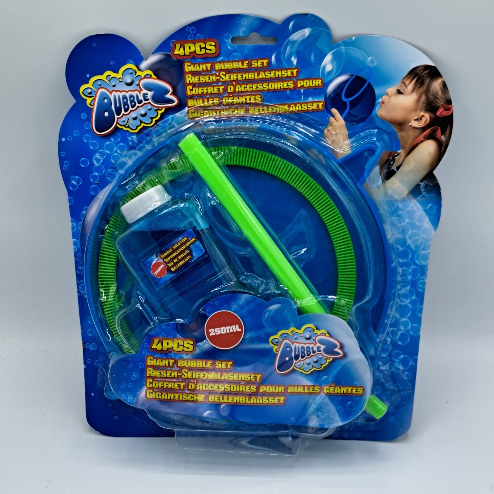 Bubblez Riesenseifenblasen Set – XXL Seifenblasen Spaß