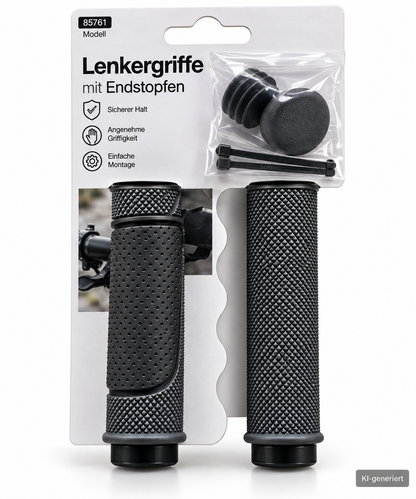 FISCHER Proline Lenkergriffe Professional Gel Fahrradgriffe Schraubgriffe E4