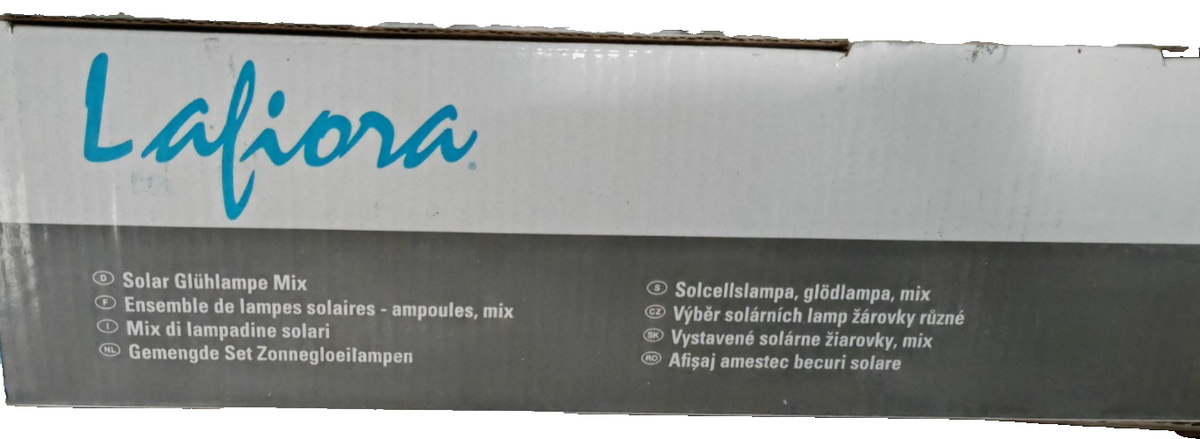 Lafiora Solar Glühlampe LED Hängeleuchten Garten IP44 Farbwechsel 10h Akku HA35