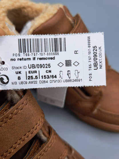 Next Kinderschuhe Braun Gr. 25,5 Jungen Mädchen Schuhe
