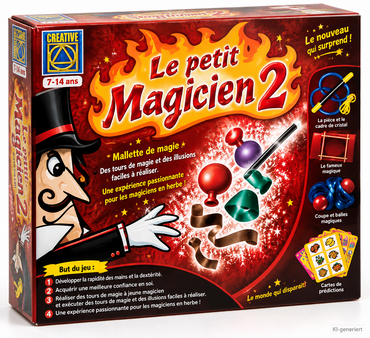 Creative Toys Le Petit Magicien 2 Zauberkasten Magie Tricks Kinder 7-14 Jahre D6