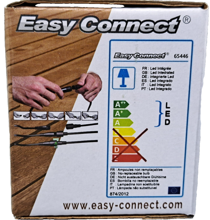 Easy Connect 65446 LED Einbaustrahler 10x6cm 3000K IP65 Terrasse Edelstahl HA34