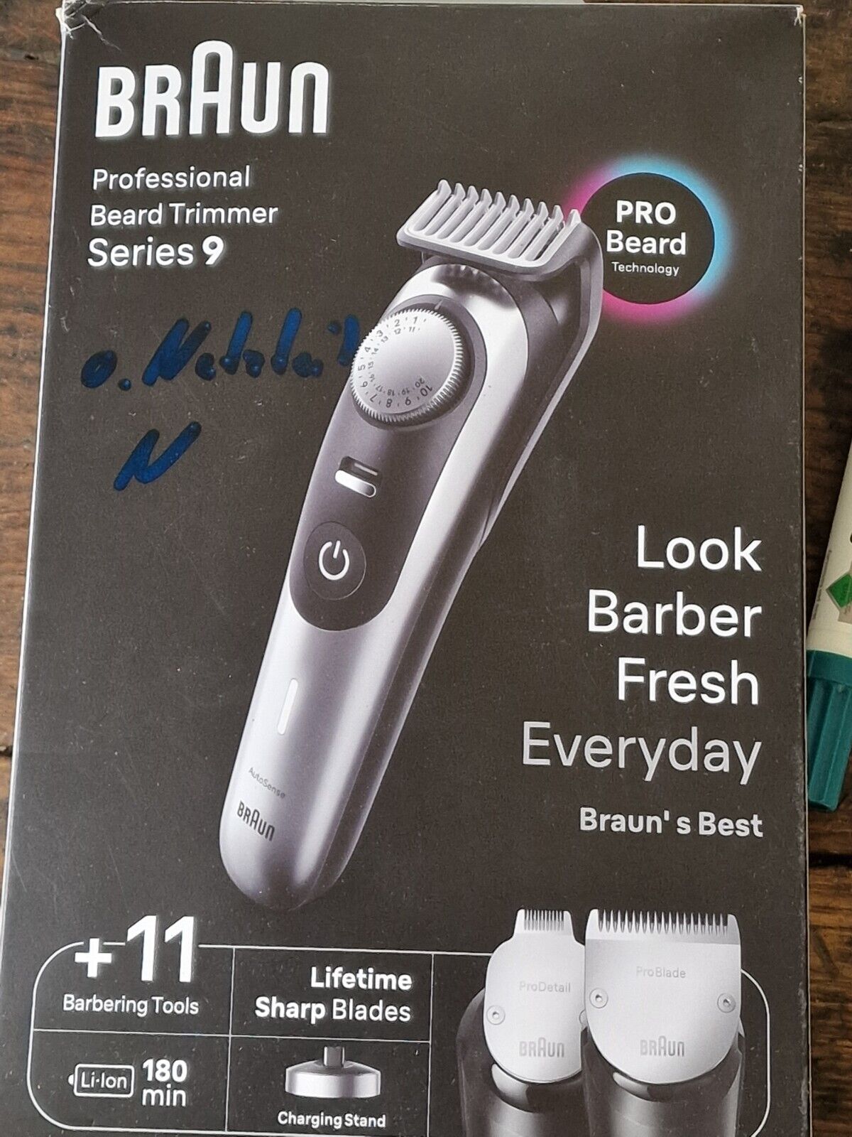 Braun Professional Beard Trimmer Series 9, ohne Netzteil