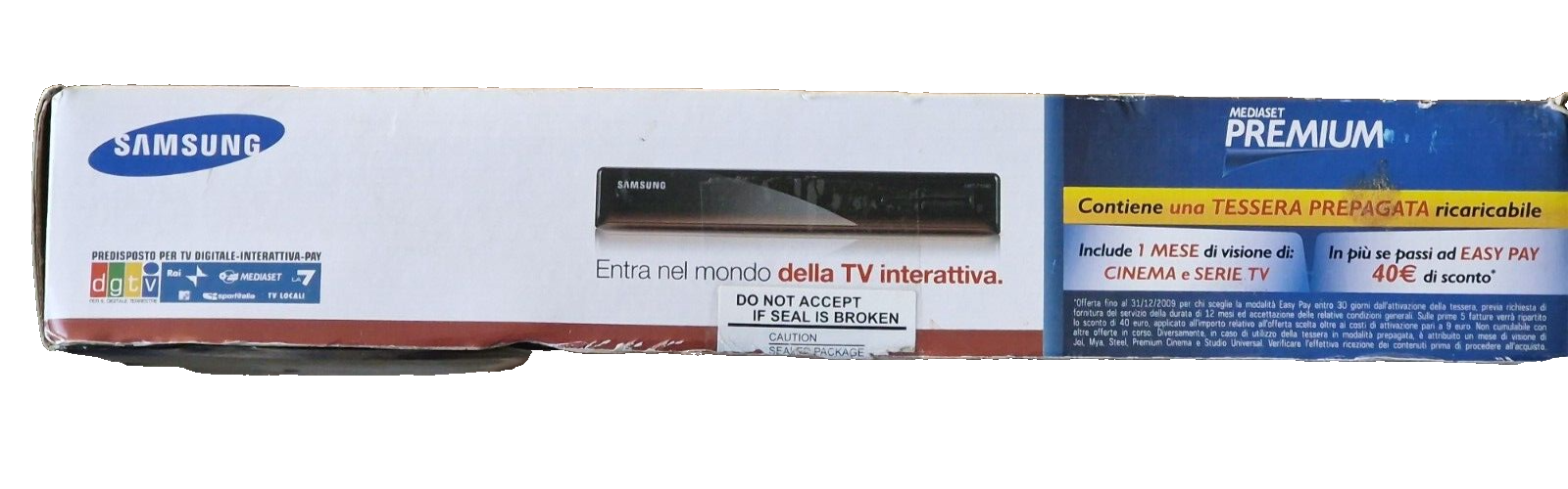 Samsung SMT-T1040 TV Set-Top-Box Terrestrisch Schwarz