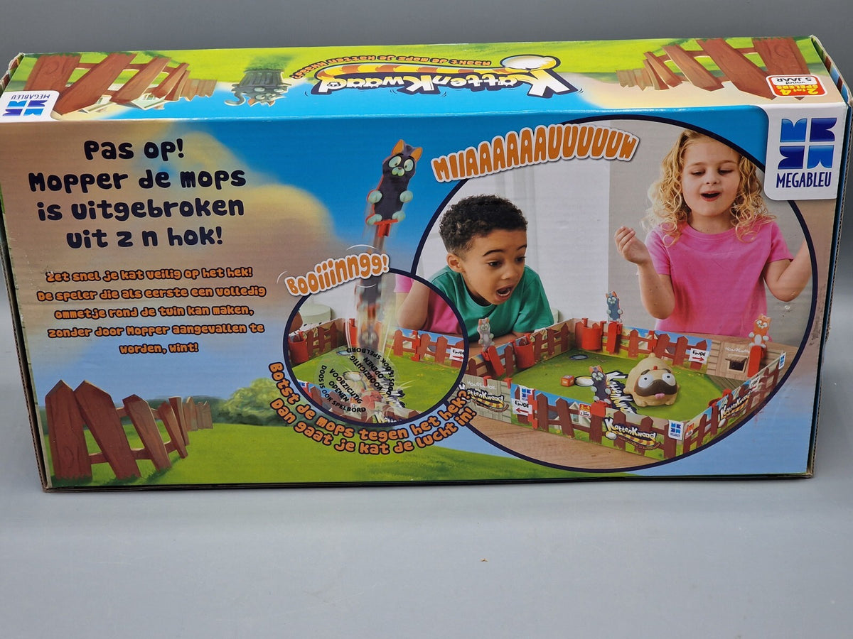 Megableu Kattenkwaad Mopper Elektronisches Kinderspiel 2-4 Spieler 678438 D4
