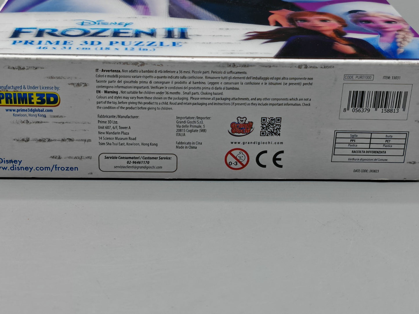 Disney Frozen 2 Prime 3D Puzzle 200 Teile Kinder Puzzle