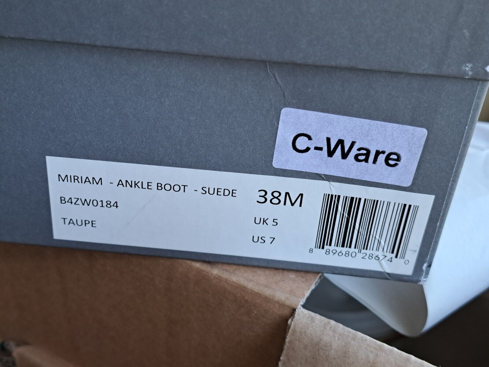 Allsaints Miriam - Ankle Boot, Damen, Größe 38, Taupe