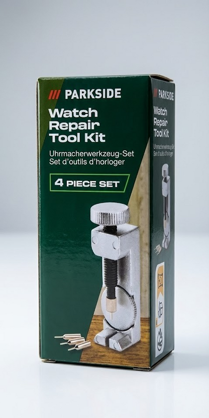 Parkside Watch Repair Tool Kit 4-teilig Uhren Reparatur Set Werkzeug