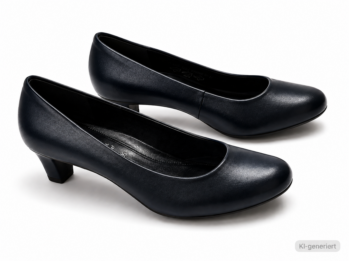 Gabor Damen Pumps Leder Schwarz Gr. 40 Soft & Smart 50mm Absatz Business Schuhe