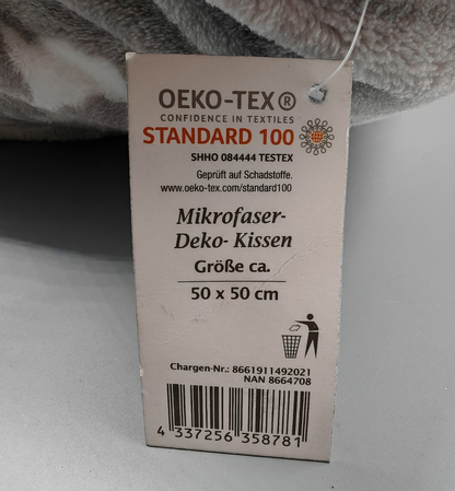 Home Ideas Living Mikrofaser Deko-Kissen 50x50 cm Sofakissen Wohnkissen