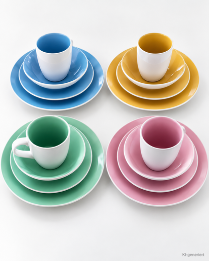 Creatable Nice Cream 16-tlg Kombiservice Geschirrset 4 Personen Bunt HA18