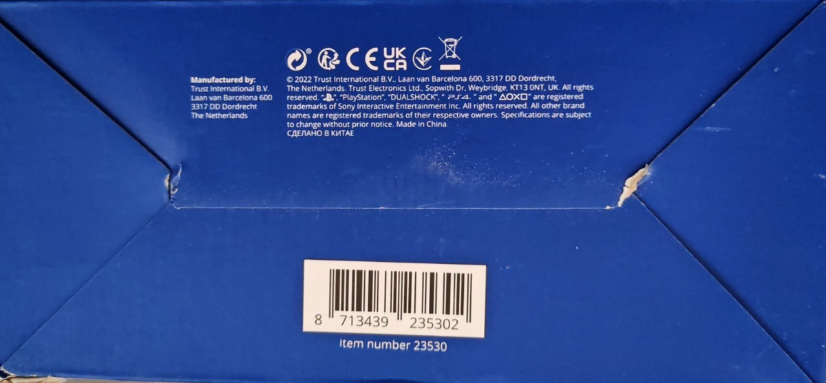 Trust GXT 488 Forze Gaming Headset PS4 PS5 50mm Mikrofon 3,5mm 23530 A8