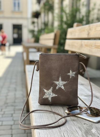 Damen Umhängetasche 20x15 cm Olive