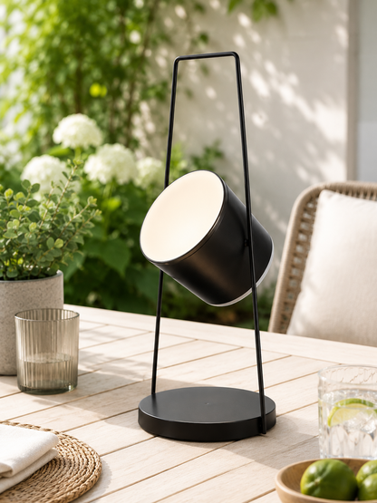 LUMIDA Garden Solar Spotlight RGB Warmweiß Schwenkbar USB-C Gartenlicht Akku P5