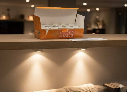 Luxari 5W LED GU 5.3 420lm, 2700k, 10 Stück