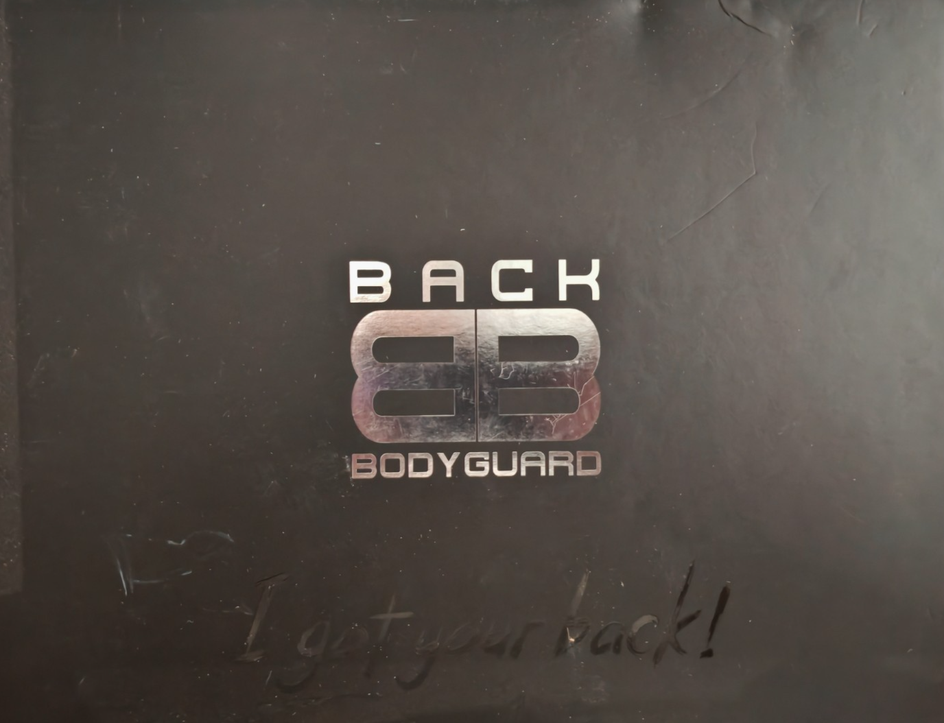Back Bodyguard Rückenbandage Schwarz Größe M Rückenstütze Haltungskorrektur C2