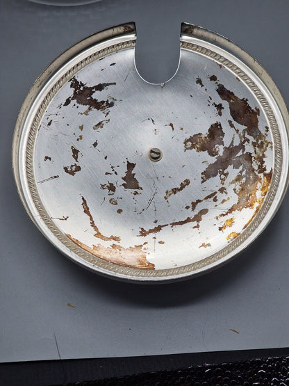 Bowleglas mit Deckel, 21 cm Höhe, Antiquität