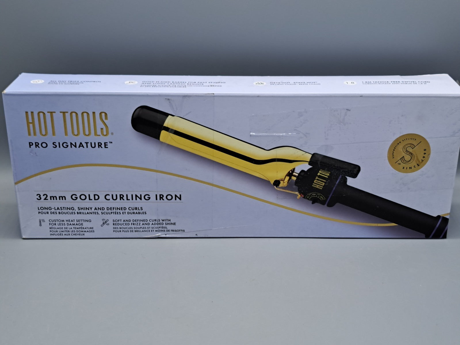 Hot Tools Pro Signature 32mm Gold-Lockenstab
