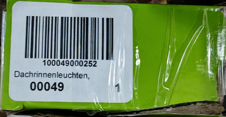 Näve 3er Set Solar LED Dachrinnenleuchten 5249203 IP44 Garten Außenleuchte HA35