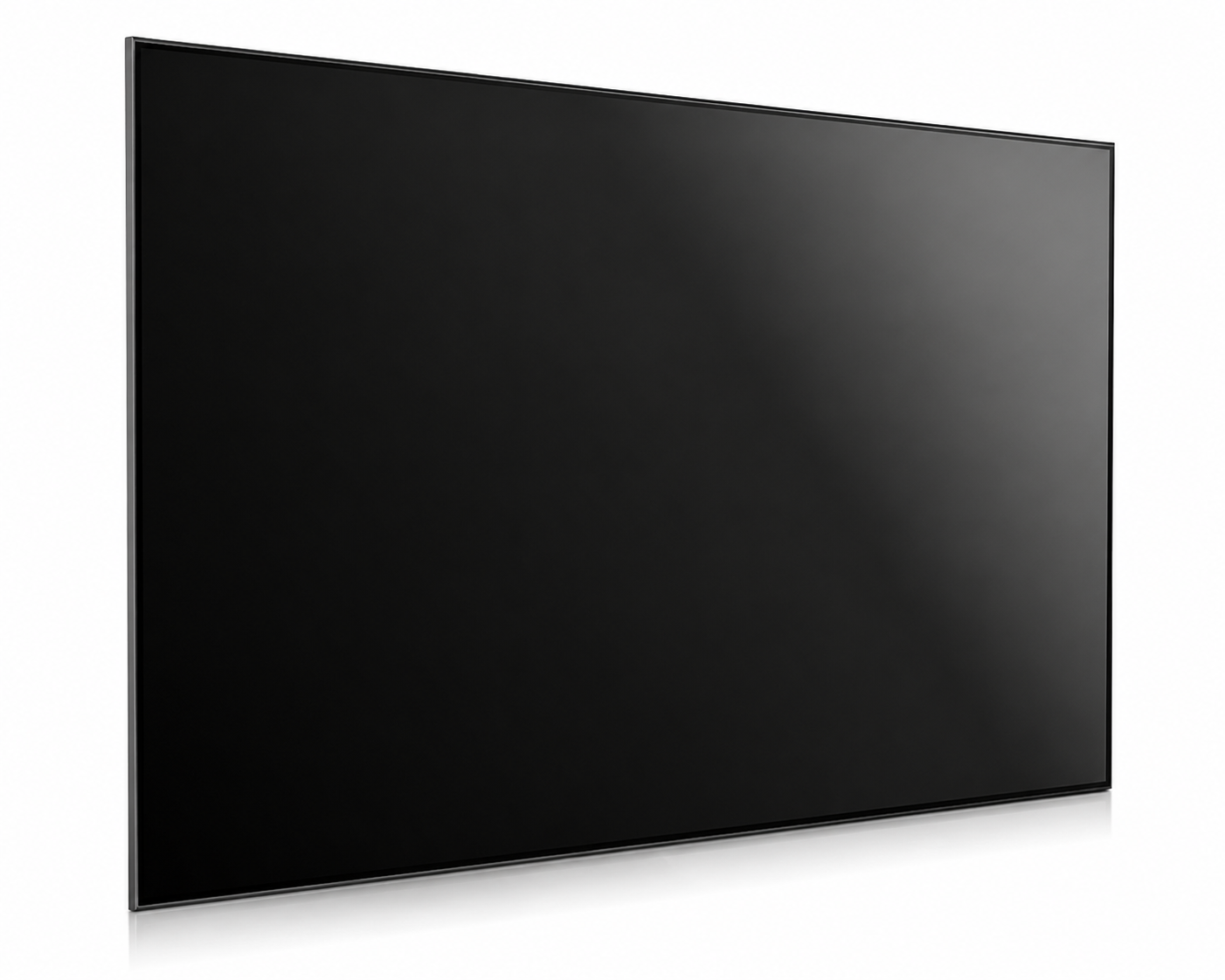 Navaris Magnetisches Memoboard Glas Schwarz 60x40cm Magnettafel Wandboard HO-A11