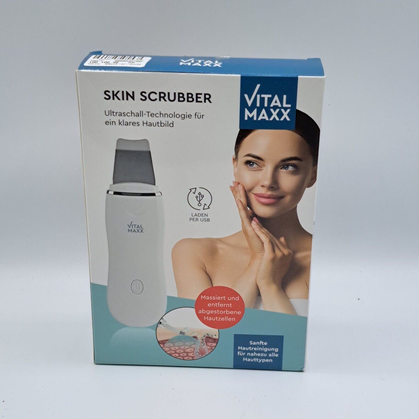 Ultraschall, Peelinggerät, VITALmaxx, Gesichtsreinigung