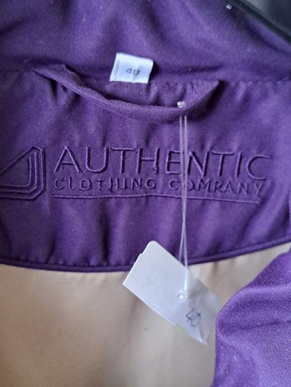 Authentic Clothing, Weste, Ärmellos, Lila, Größe 40